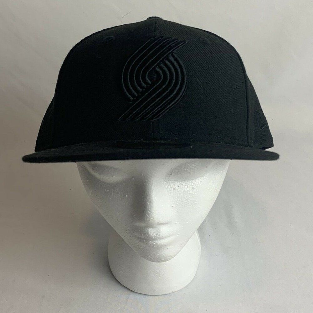 Portland Trail Blazers New Era Black 9FIFTY Cap